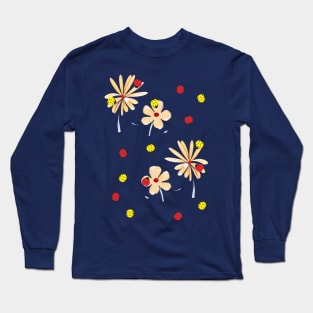 Ladybugs and flowers. Long Sleeve T-Shirt